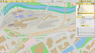Open Railway Map Zoomed In - West Melbourne Rail Yard